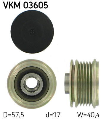 SKF Generatorfreilauf